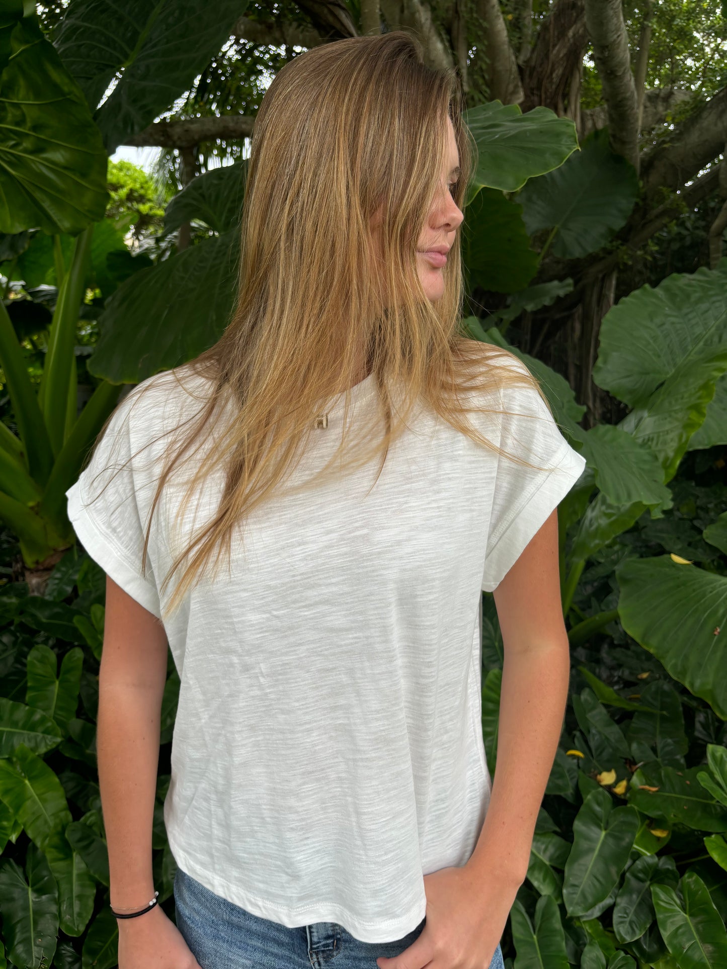 Willow's White Tee